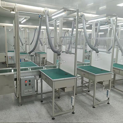 錫煙皮帶裝配線